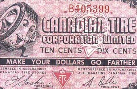 7 surprising things bought with Canadian Tire money
