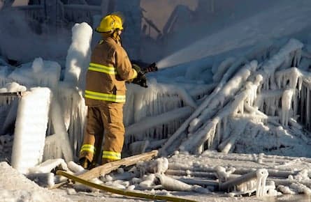 Fire crew at old-age home fought losing battle in the dead of night