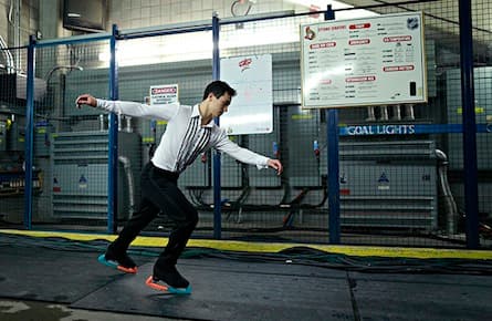 Photo essay: Behind the scenes with Patrick Chan