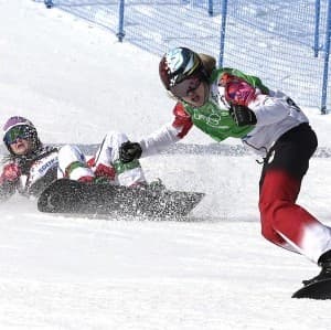 Canada's silver in snowboard cross and a Super G bronze