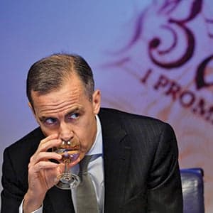 Mark Carney on the hot seat