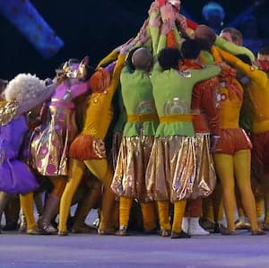 Olympic opening ceremony attempts to portray 'real Russians'
