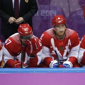 Russia loses in hockey quarterfinal