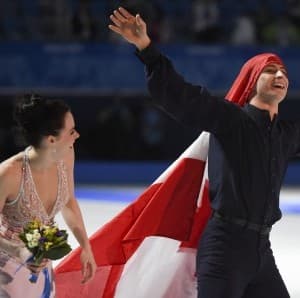 Virtue and Moir win silver in Olympic goodbye