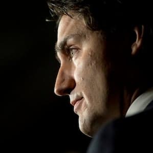 The sketch: Justin Trudeau, somewhere between hope and a hockey joke