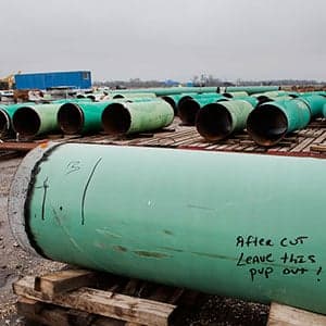What Canada's most controversial pipelines look like from the sky