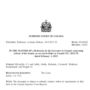 For the record: The Supreme Court decision on the Senate
