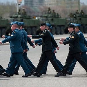 Sounds from the Day of Honour: LAVs rumbling and a soldier's voice