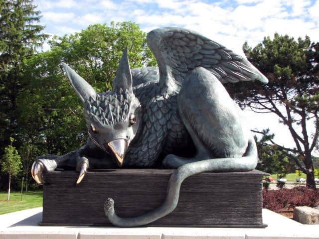 Guelph unveils unusual statue