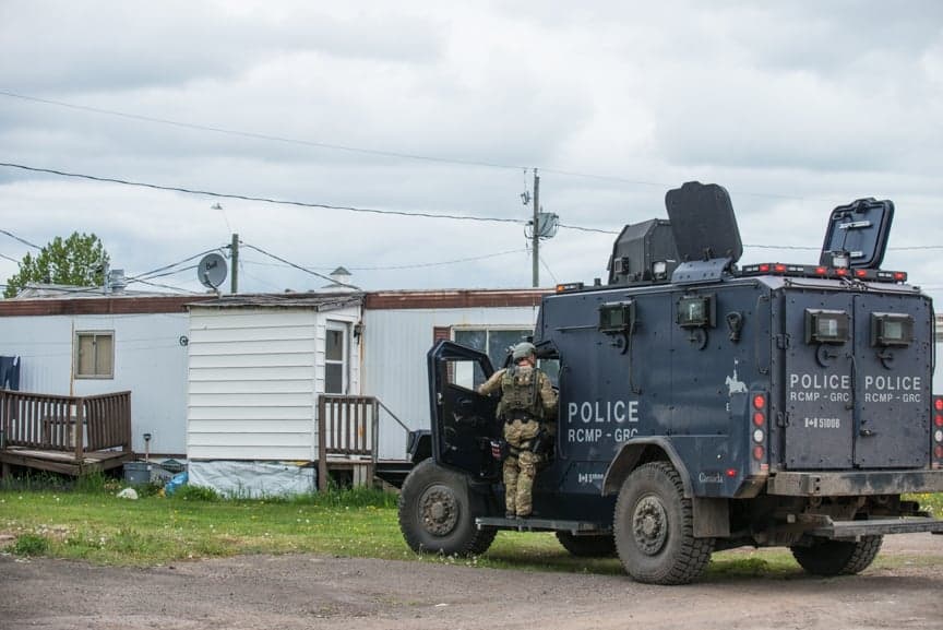 Photos from Moncton as police search for a shooter