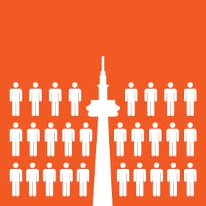 Mapped: What if all of Canada lived in one city?