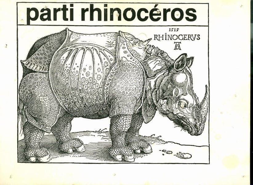 14 weird platform promises from the now-defunct Rhinoceros Party