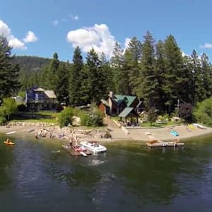Video: Canada as seen from a drone aircraft