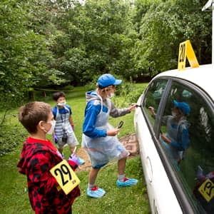 Junior detectives crack cases at forensics camp