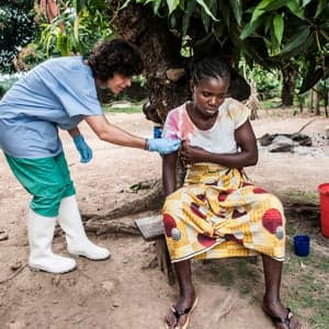 Photo essay: Ebola stalks Finda Marie