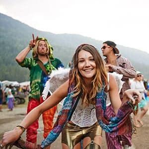 Shambhala's farm-to-turntable party