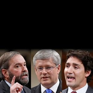 Harper, Mulcair or Trudeau: Who is the man for this moment?