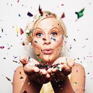 Amy Poehler’s radical message: ‘Be nice. Work hard.’