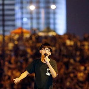 Joshua Wong on protests, fame and parents