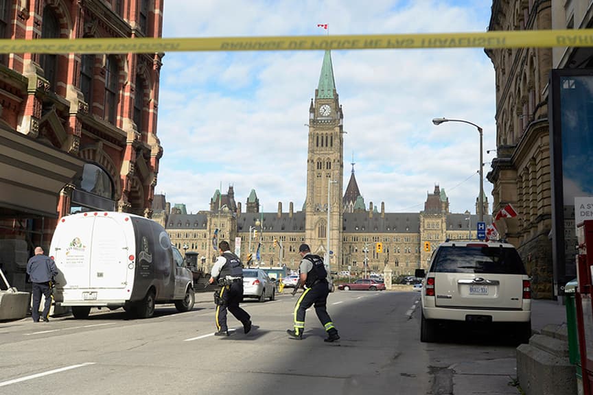 Map: Ottawa in lockdown