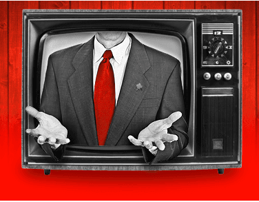 The Conservatives conscript the nation's news cameras