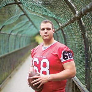 After a suicide attempt, football became Jeremy Pearce's ticket out of a dead-end life