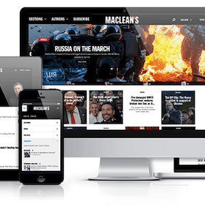 Maclean's wins four online publishing awards