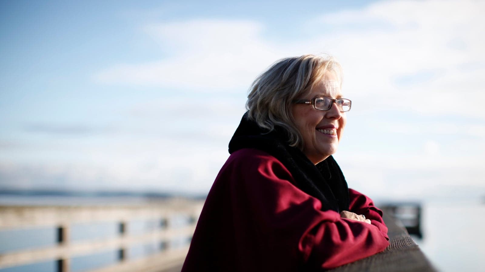 Just let Elizabeth May say her piece