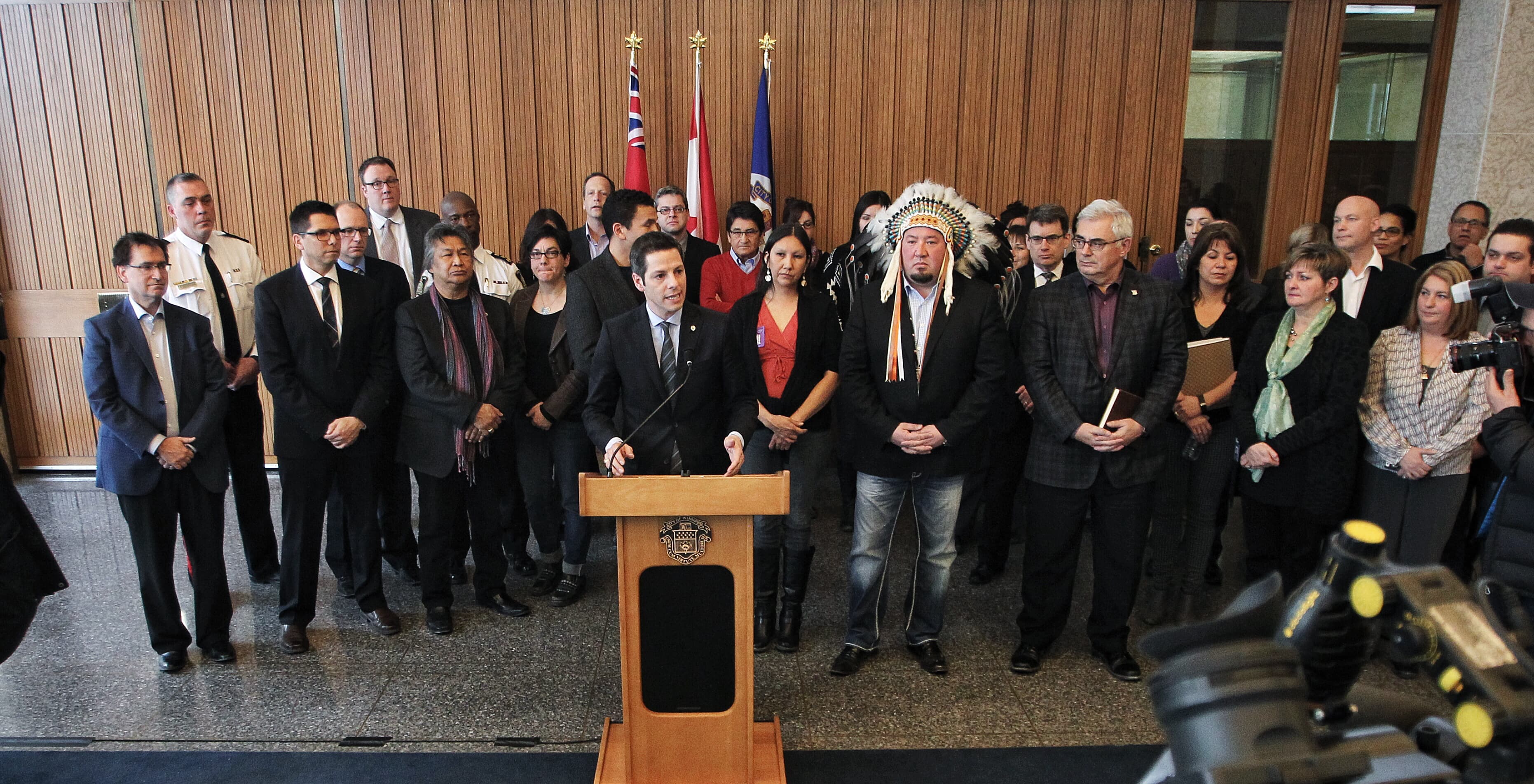 Interactive: Winnipeg leaders on a momentous day