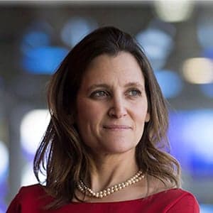 How Russia's attack on Freeland got traction in Canada