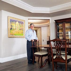 From a home jammed with art, a trove of buried treasures