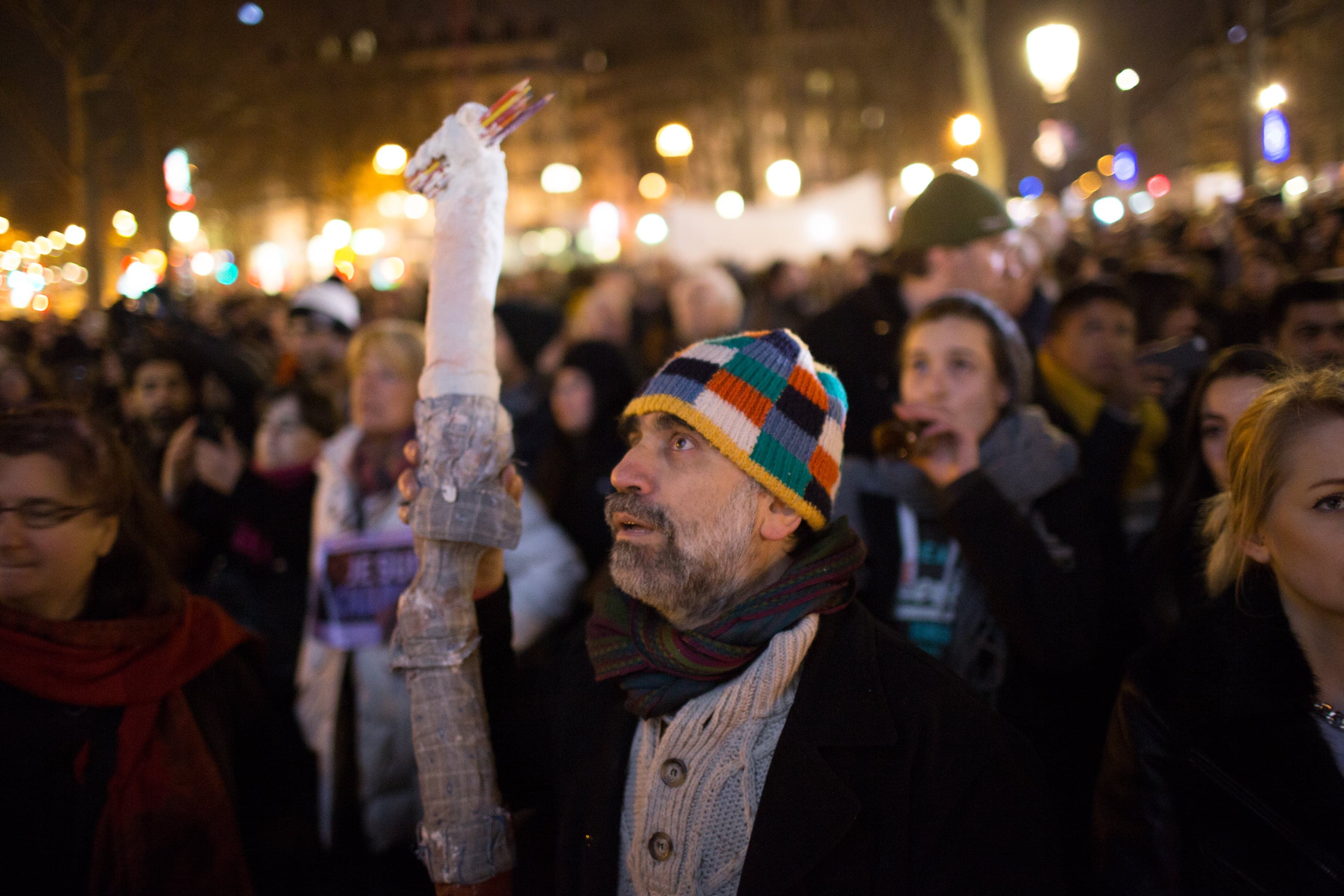 France remains Charlie: Scenes from Paris's unity rally