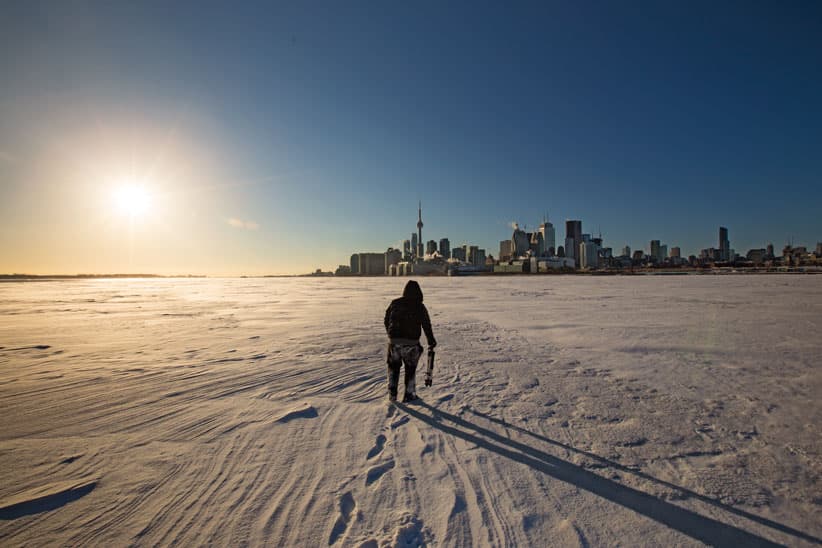 Our home and frozen land: A photo essay