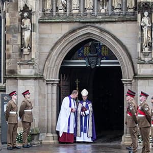 A burial fit for the last English king slain in battle