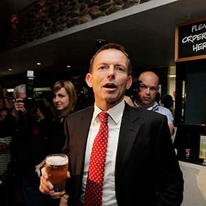 Newsmaker of the Day: Tony Abbott—and beer