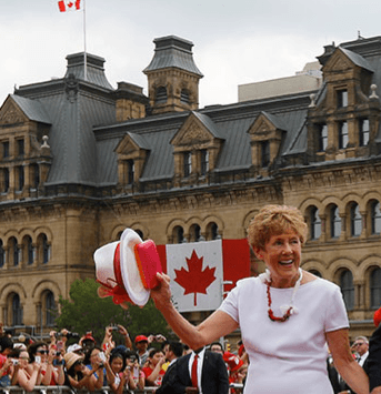 Sharon Johnston: The novelist at Rideau Hall
