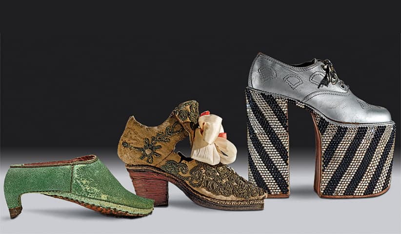 Stepping up his game: A history of men in heels
