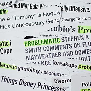 The problem with 'Problematic'