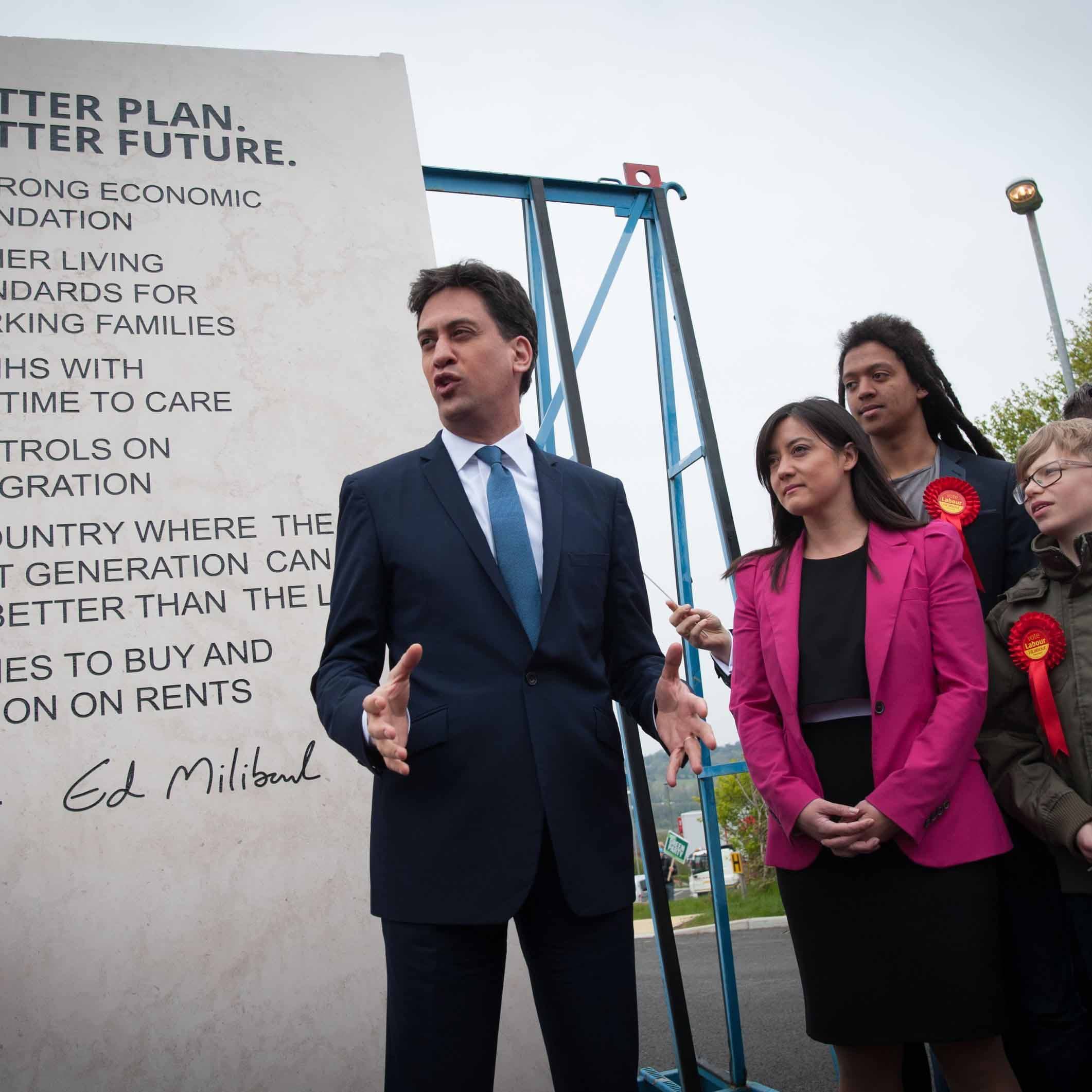 The stone slab that sunk Ed Miliband