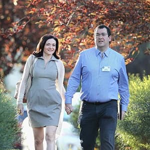 Sheryl Sandberg's cosmic 'Lean In' moment
