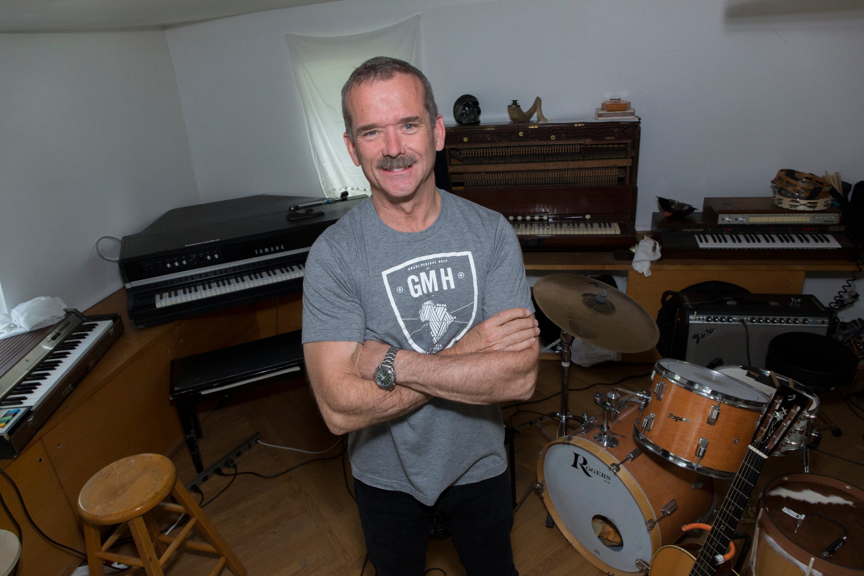 Listen to an exclusive song off Chris Hadfield's new album