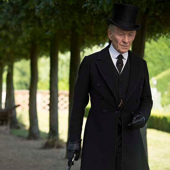 Portrait of Sherlock as an old man