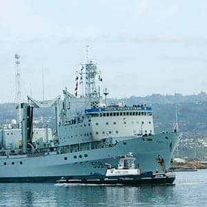 The sinking of the Canadian Navy