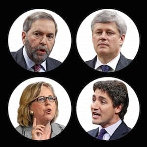 What did high-school students think of the Maclean's debate?