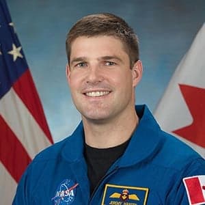 Question and Astronaut: Jeremy Hansen