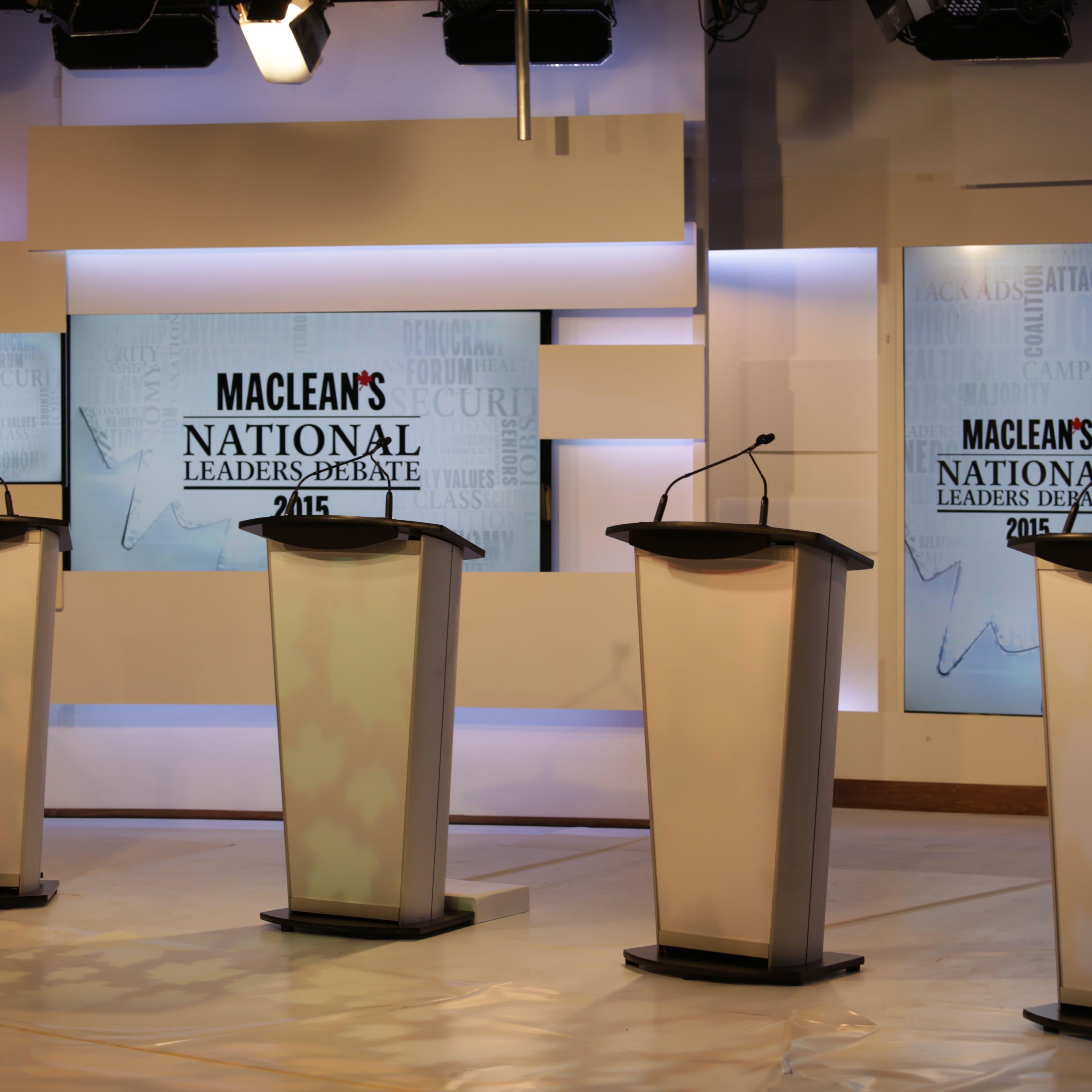 Tale of the tape: Read a full transcript of Maclean's Debate