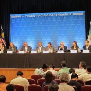 Away from the trail, TPP talks at crucial juncture