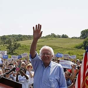 A weekend with Bernie