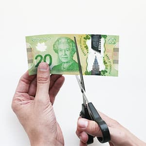 Why some people in Quebec are cutting up their cash