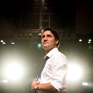 Soon to be in Vogue? Justin Trudeau
